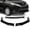 Painted Black, variant on Stay Tuned Performance For 2011-2015 Toyota Sienna MP-Style Painted Black Front Bumper Body Spoiler Lip