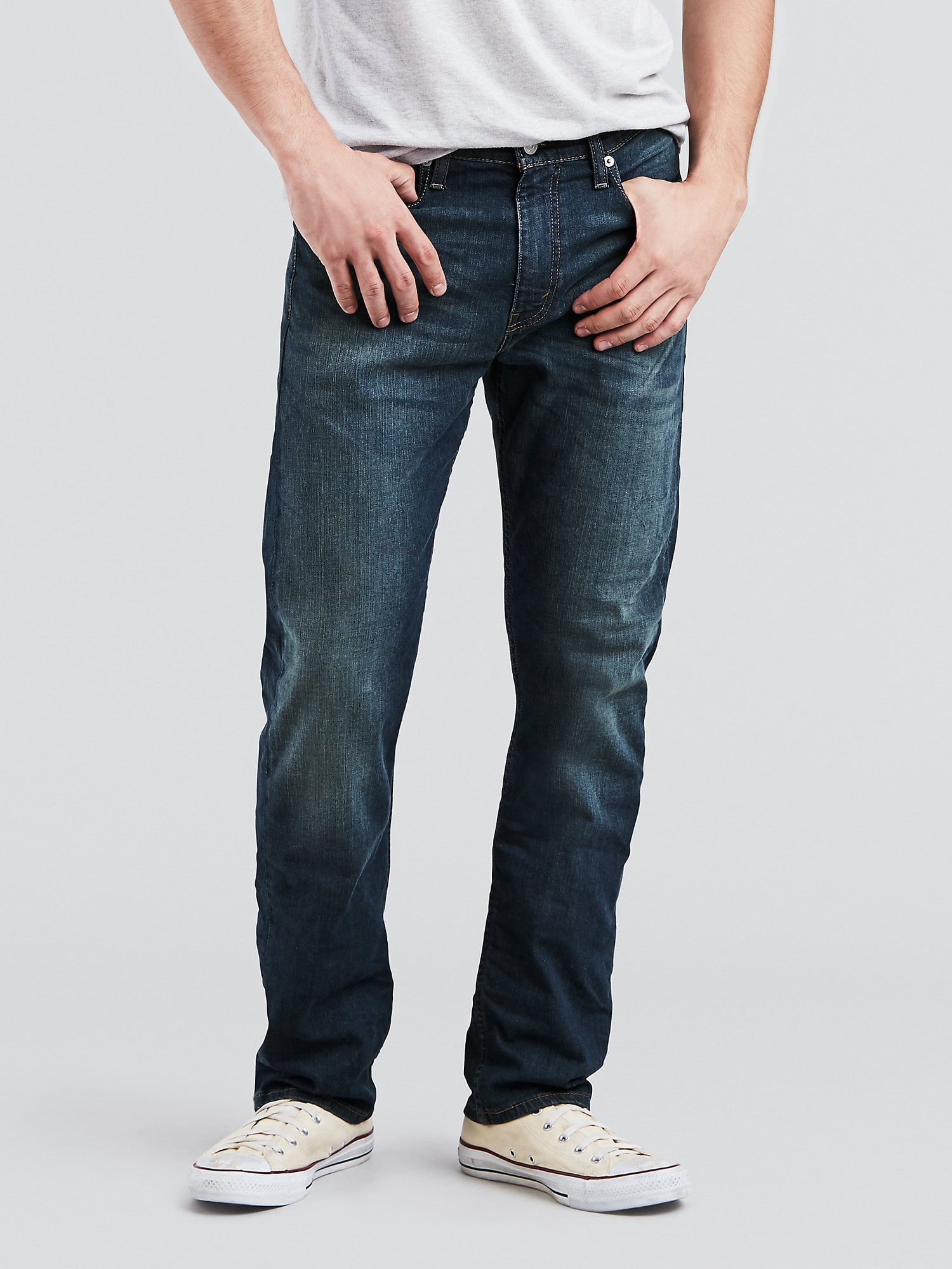 Levi's Men's 513 Slim Straight Fit Jeans - Walmart.com