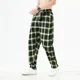 thumbnail image 5 of Pantalones de cuadros finos para hombre, pantalones casuales de verano a cuadros para hombre, pantalones harén de alta calidad, tendencia estética, ropa larga de estilo coreano, holgados Y2k, 5 of 5