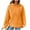 Gold, variant on UAMVSH Women Long Sleeve Hoodie Oversized Crew Neck Hooded Pullover with Drawstring Soft Plain Fall Ladies Trendy Sweatshirts(X-Large,Wine)