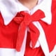 thumbnail image 4 of Disfraz navideño para niñas, traje de Papá Noel para niñas pequeñas, vestido para fiesta de cosplay de Navidad, vestido informal rojo de manga larga de 3 a 16 años, 4 of 5