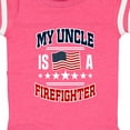 thumbnail image 4 of Inktastic My Uncle is a Firefighter Nephew Boys or Girls Baby Bodysuit, 4 of 5