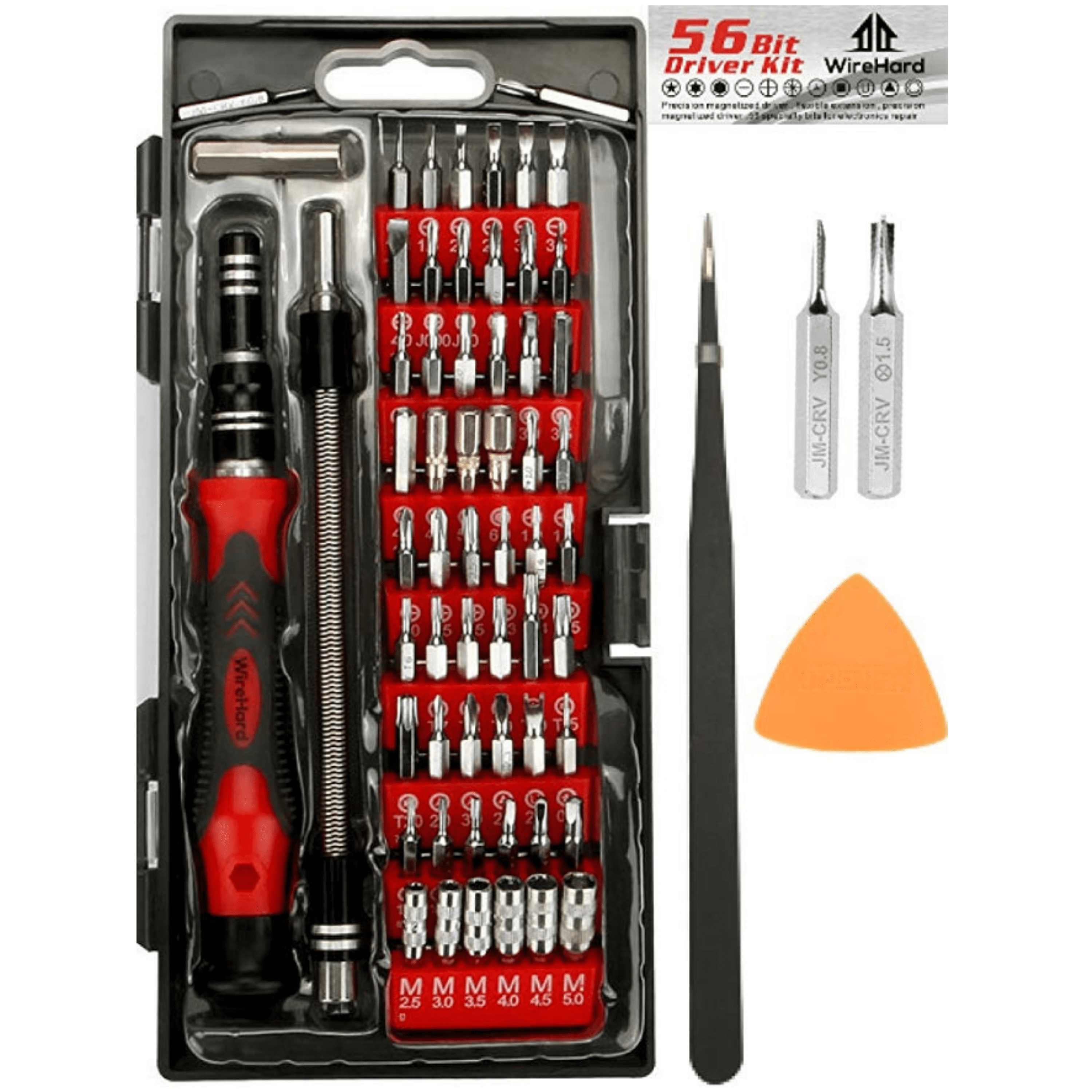 7 Pc Precision screwdriver Set Magnetic Tips CR-V Rotary Thumb Grip Tool New 