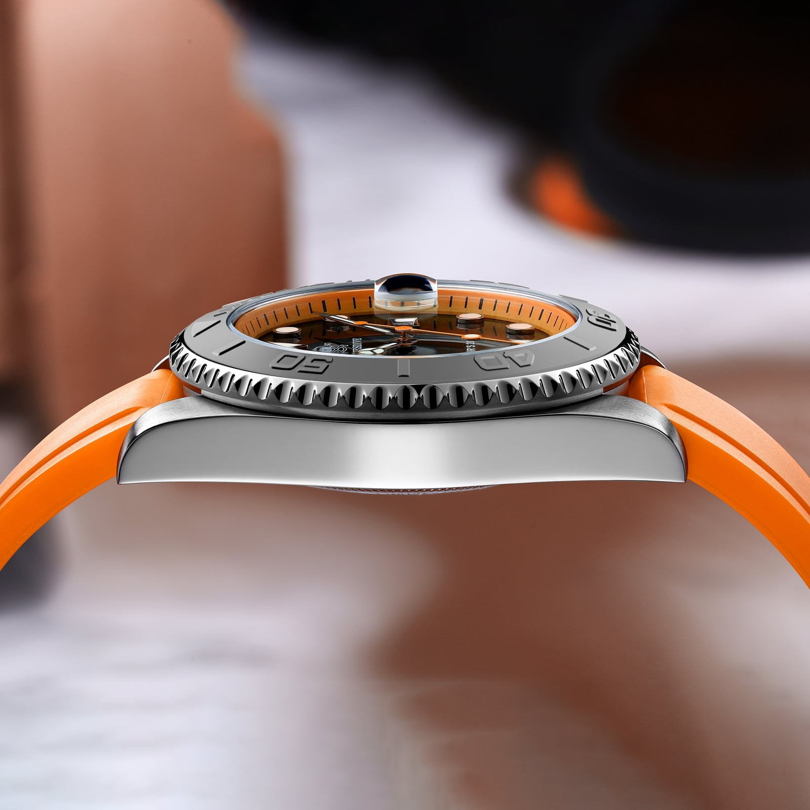 ADDIESDIVE Men's Dive Watch - 200M Water Resistant, Japanese Quartz Movement, Ceramic Bezel & Super Luminous Quartz Watches for Men