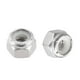 thumbnail image 1 of Tuercas de Seguridad hexagonales 1/4-20 UNC Nylon 304 Inoxidable 100 Piezas, 1 of 5