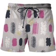 thumbnail image 1 of Pantalones cortos con estampado 3D de Graffiti para hombre, pantalones cortos deportivos informales de playa con pintura artística de secado rápido, ropa de verano Fivean unisex, 1 of 2