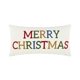 thumbnail image 1 of Levtex Home - Adornos navideños - Cojín decorativo (30 x 60 cm) - Feliz Navidad - Crema, rojo, verde y dorado, 1 of 3