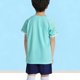 thumbnail image 5 of Odeerbi Conjunto de Entrenamiento de Fútbol Seco Rápido Para Chicos Y Niñas Pantalones Cortos de Camiseta Con Impresión Geométrica de Gradiente Conjunto Atlético Para 4-12 Años, 5 of 6