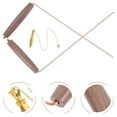 thumbnail image 3 of KAKOWELY 1 Set Copper Dowsing Rods Kit For Spiritual Use And Treasure Hunting Portable Divining Tools For Water And Energy Seeking Handheld Metal Detector Wand Chain Style Random,12.2X"X4.72"X0.79", 3 of 5