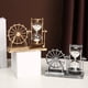 thumbnail image 1 of Xihbxyly Bola de Nieve de Cristal, Diseño de Torre de Reloj de Arena Vintage, Artesanía En Relieve, Luces Brillantes, Decoración Navideña de Mesa, Decoración para Sala de Estar o Dormitorio, Tamaño d, 1 of 6