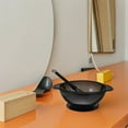 thumbnail image 4 of STOBOK 2Set Hairdressing Bowls with Color Mixing Stirrer Black Reusable for Salon Use, 4 of 8
