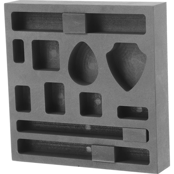 IFANLANDOR Graphite Mold for Metal Casting Artisans and Jewelers 11 Holes 1Pcs 3.9X3.9X0.8In