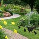 thumbnail image 5 of Juego de 4 estacas de metal con forma de gallina, decoración de patio con forma de gallina, decoración de patio de metal, negro, T-Audace, 5 of 5