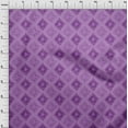 thumbnail image 4 of oneOone Rayon Purple Fabric Leaves Craft Projects Decor Fabric Printed By The Yard 56 Inch Wide, 4 of 5