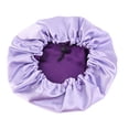 thumbnail image 1 of Hair Bonnet Smooth Button Adjustable Ruffle Edge Lady Hair Hat for Massage, 1 of 10