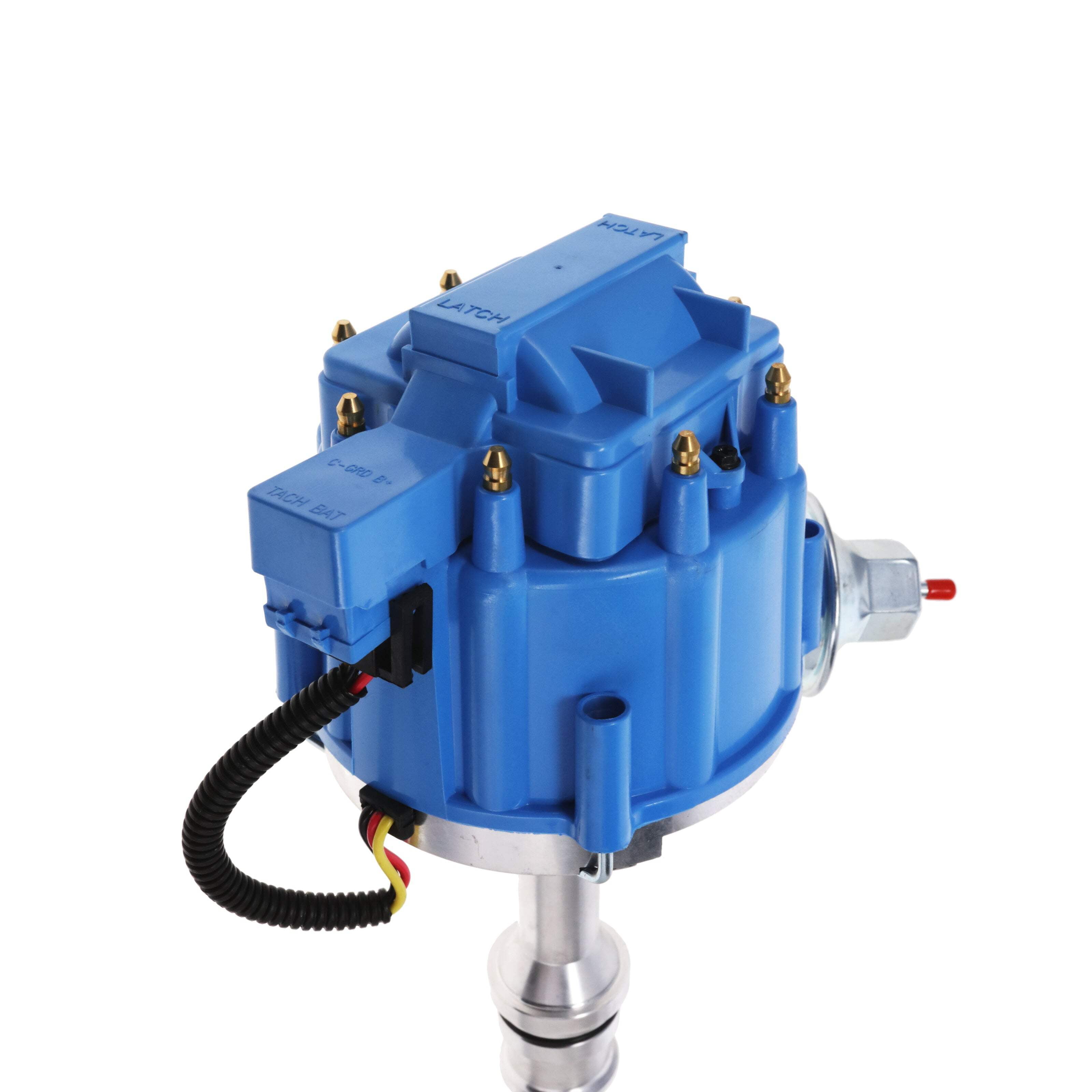EFI to Carb Conversion HEI Distributor for Ford Small Block 351W V8 - Blue