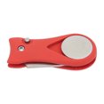thumbnail image 4 of Divot Tool, Zinc Alloy   Green Fork  For Court Red, 4 of 8