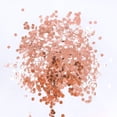 thumbnail image 2 of Rose Gold Foil Glitter Circle Confetti (2.25 oz) Amscan Party Decoration Supply, 2 of 5