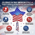 thumbnail image 7 of PMU Patriotic Prism Pre-inflated Star Shaped Flag 9 Inch Mylar-Foil Balloon with Stick (3/pkg)Pkg/1, 7 of 7