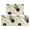 Geometric Flower and Dahlia Beige, variant on Geometric Flower and Dahlia Blue Anti Fatigue Kitchen Rugs Set Of 2, Non Slip Washable Decorative Floor Mats for Kitchen Sink Laundry, 17"x30" and 17"x47"