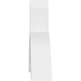 thumbnail image 3 of 36"W x 16 1/2"H x 4"D x 4"F, 11/12 Pitch, Archdale Architectural Grade PVC Gable Bracket, 3 of 8