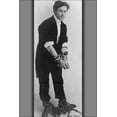 thumbnail image 1 of 24"x36" Gallery Poster, Harry Houdini, circa 1905 full-length portrait, 1 of 1