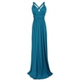 thumbnail image 4 of Multi-way Transformer Dress Sexy Backless Cross Bandage Maxi Dress Flowy Infinity Evening Gown for Bridesmaid Wedding Party Prom, 4 of 6
