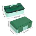 thumbnail image 3 of Bolsa térmica para estudiantes, lonchera para microondas, para trabajo, sellada, portátil, de plástico, de grado alimenticio., 3 of 6