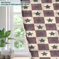thumbnail image 4 of Yayeee Window Curtains Set of 2 for Living Room Light Filtering 63"x42", Checkered Starts Pattern, 4 of 7