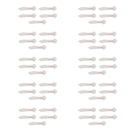 50Pcs Glow Silicone Lures Soft Skirt Bait Artificial Lure for Saltwater Fishing