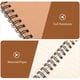 thumbnail image 2 of Cuaderno de notas Cuaderno de espiral Cuaderno de espiral rayado Cuaderno portátil Cuaderno simple, 2 of 6