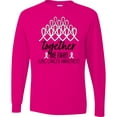 thumbnail image 3 of Inktastic Together, We Fight Lung Cancer Awareness Long Sleeve T-Shirt, 3 of 5