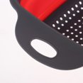 thumbnail image 4 of Colador de Cocina Plegable, Filtro de Silicona para s Frutas Cesta de Filtro para Picnic rojo Baoblaze Colador colador plegable, 4 of 7