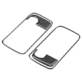 thumbnail image 3 of 4 Uds cubierta de manija de puerta Interior pegatina embellecedora de fibra de carbono apta para Dodge Challenger 2008-2014 LHD Jadeshay  A, 3 of 9