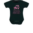 thumbnail image 1 of Tstars Girls Little Sister Newborn Clothes Gift for Little Sister Little Sister Cute Pink Tractor Cute Little Sister Shirt Baby Girl Baby Bodysuit, 1 of 6