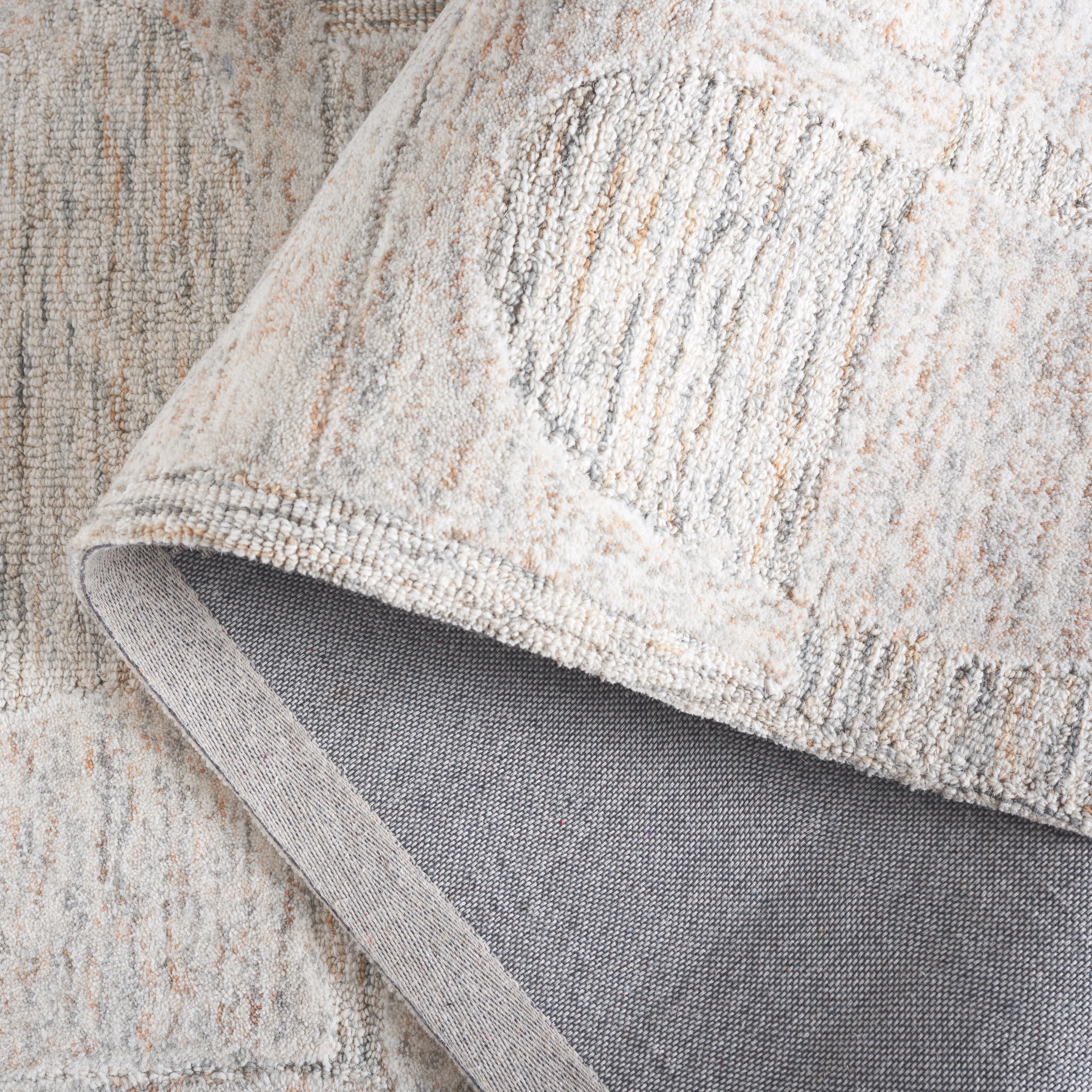 Safavieh Harvest Tobias Geometric Area Rug, Gray/Rust, 6' x 9'