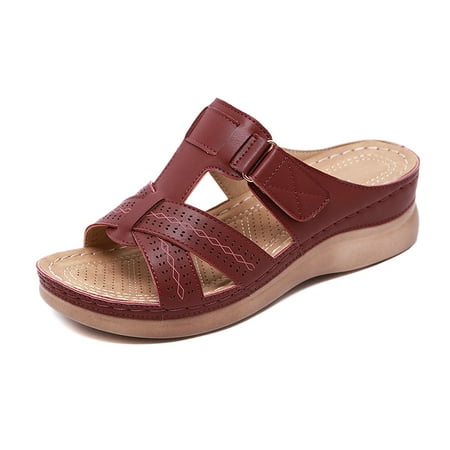 soft footbed orthopedic summer sandals