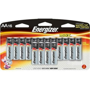 Battery, Energizer Max AA 16 Pack