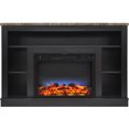 thumbnail image 2 of 47.2"x15.7"x32.5" Seville Fireplace Mantel with LED Insert, 2 of 6