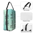 thumbnail image 5 of Uemuo Not All Those Who Wander Are Lost1 Pattern Portable Toiletry Bags with Handle, Waterproof travel Make up Bags for Women, Large Capacity Travel Cosmetic Bags, 5 of 9