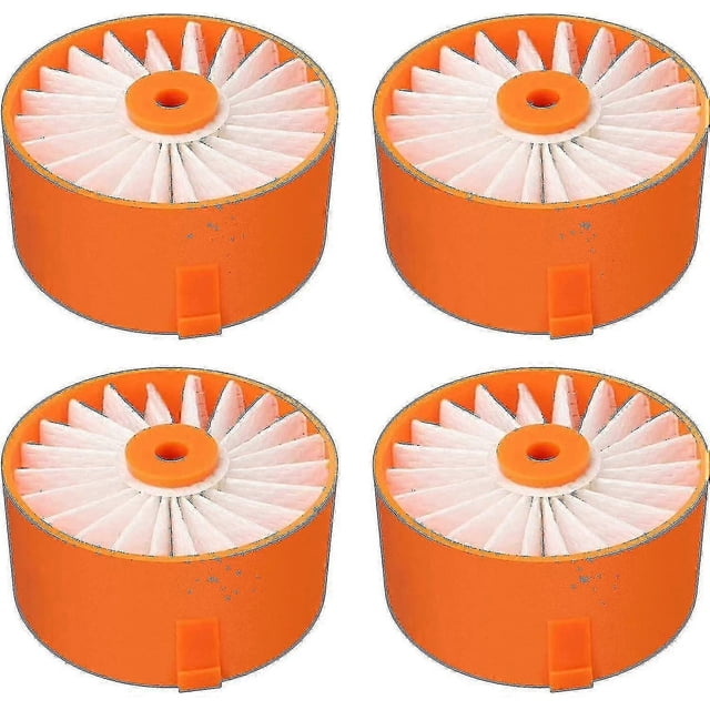 Pack Of 4 Replacement Filters - Compatible With Black+decker Powerseries Extreme Cordless Stick Vacuum (model # Bsv2020)