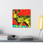 Jackrabbit Pop Art - Canvas