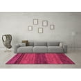 thumbnail image 3 of Ahgly Company Indoor Square Abstract Pink Modern Area Rugs, 6' Square, 3 of 4