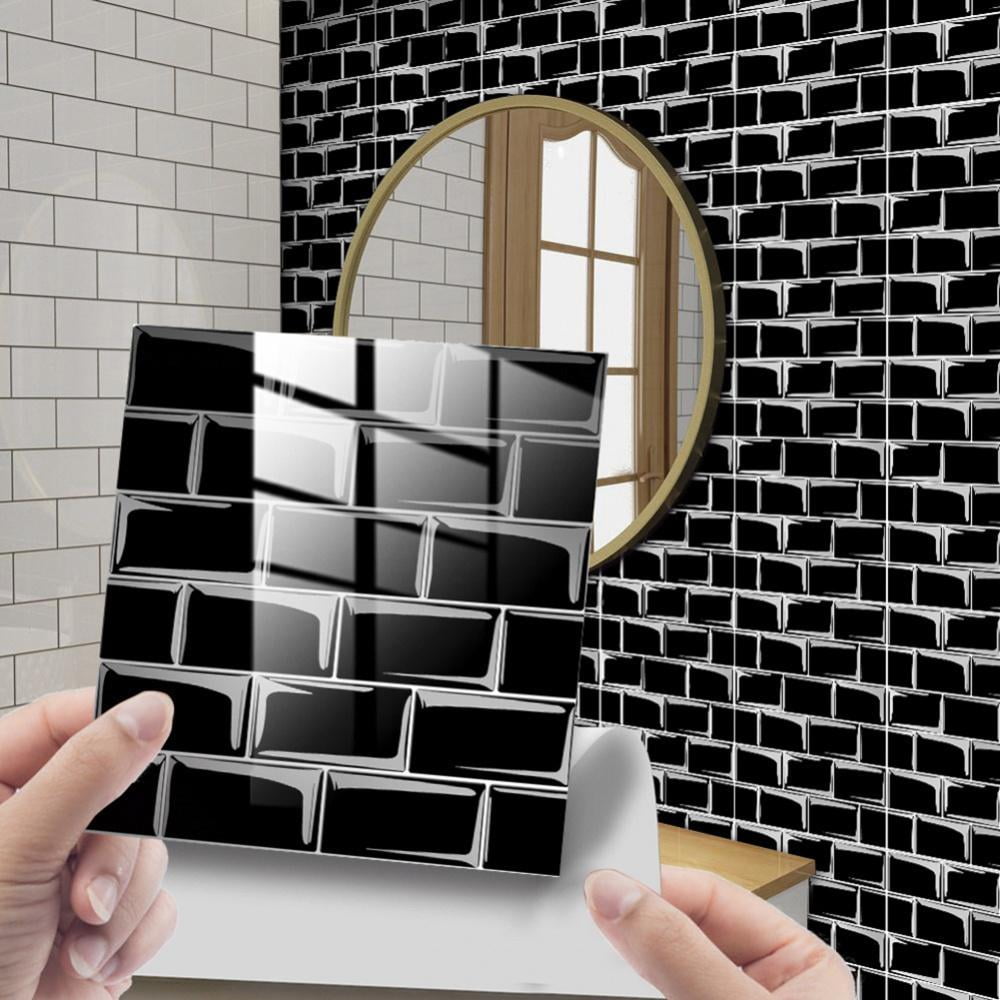 Bullpiano 10-Sheet Anti-Mold Peel and Stick Wall Tile, Premium Stick On ...