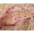 thumbnail image 4 of oneOone Silk Tabby Fabric Mushroom|Leaves & Floral Clip Art Print Fabric by Yard 42 Inch Wide, 4 of 4