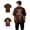 Brown, variant on Mens Oversized Catch That Dollar Life Stlye Tee Brown Size- Medium