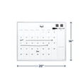 thumbnail image 2 of Quartet 16" x 20" Dry Erase Calendar, Monthly Layout, Value Pack, 2 of 5