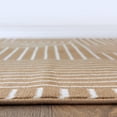 thumbnail image 3 of World Rug Gallery Contemporary Stripe Arch Design Area Rug - BROWN 2'x7', 3 of 9