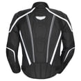 thumbnail image 2 of Cortech GX-Sport 4.0 Mens Textile Motorcycle Jacket Black/White SM, 2 of 2