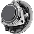 thumbnail image 4 of MotorbyMotor 515054 Fits for Chevrolet Express Silverado Suburban 1500 Tahoe, GMC Sierra 1500 Yukon XL Front Wheel Bearing Hub Assembly 2WD w/ABS 6-Lug + 330mm Front Brake Rotors & Pads +Cleaner Fluid, 4 of 8